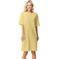 thumbnail image 3 of Hanes Essential Women's Cotton Wear-Around Short Sleeve Tee, 3 of 4
