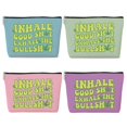 thumbnail image 1 of Juego de 4 bolsas de maquillaje coloridas para viaje Jeilink, 1 of 7