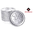 thumbnail image 3 of Mr Miracle 7 inch Round Foil Pans. For Baking, Roasting, Food Prep. Pack of 50, 3 of 4