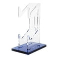 thumbnail image 3 of Kokiya 2 Tiers Acrylic Game Controller Stand for Pictures Photos Gaming Accessories Blue, 3 of 9