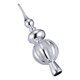 thumbnail image 5 of unbranded Adorno En Plástico Plata Esférico Para De Árbol Ideal Para Decorar Fiestas Y Eventos Navideños, 5 of 7