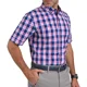 thumbnail image 2 of Camisa M/c Con Boton Oculto Slim Fit Yale De Cuadros, 2 of 4