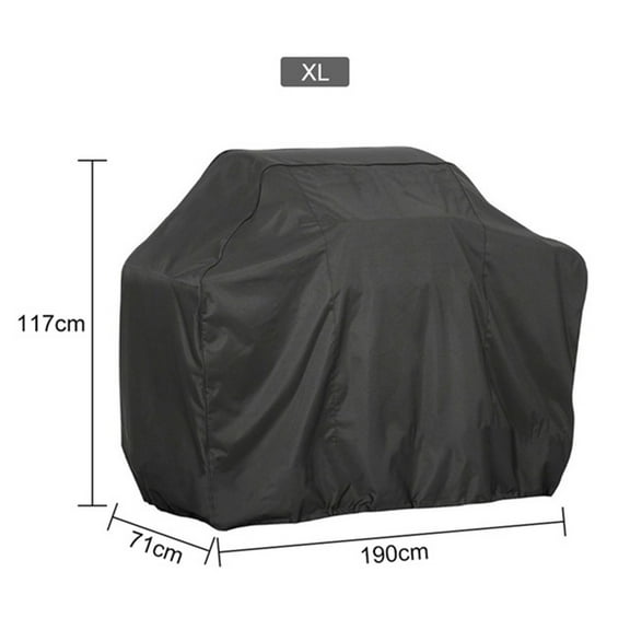 Tizuqe Large Grill Cover BBQ Grill Cover Waterproof Polyester Fiber Material for BBQ