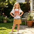thumbnail image 2 of OSOLU Overall Dress For Girls Adjustable Straps Ice Cream Printed Loose Fit Suspender Dress With Pockets Kids Girl Summer Clothes 4-13Y, 2 of 7