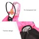 thumbnail image 2 of Greeniant Chubasquero impermeable para perros y mascotas, chaqueta impermeable para mascotas con sombrero transparente, suministros para mascotas Suministros para perros No.21 Greeniant PT002597-22, 2 of 6