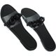 thumbnail image 1 of WEUVEB 1Par Sandalias Negras Para Mujer Con Suela Plana Antideslizante Y Chic, 1 of 6