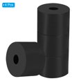 thumbnail image 3 of Uxcell Multi Purpose Rubber Spacer, 2" OD x 15/32" ID x 1.6" Thickness Anti-vibration Isolation Pad, Black, 4Pack, 3 of 5