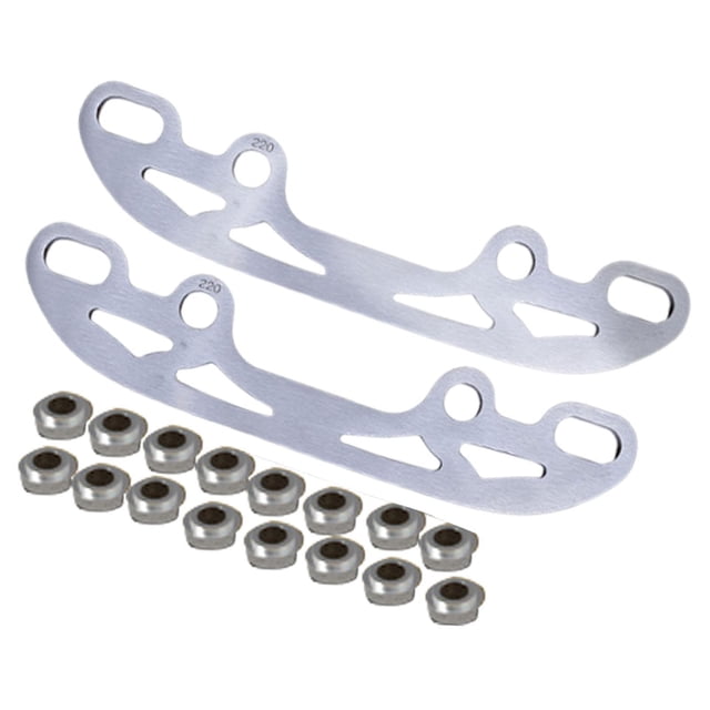 2 piezas de accesorios para patines de hielo, multifuncionales, resistentes, profesionales y reemplazables. 22 centímetros