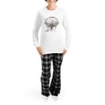 thumbnail image 4 of CafePress - Cicadas Don't Forget To Be Awesome Cicada Insects - Women's Long Sleeve Relaxed Fit Cotton Light Pajama Set, 4 of 7
