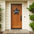 thumbnail image 6 of PALIFEUR 4th of July Wreath, 12.2 Inch Patriotic Wreaths for Front Door, Artificial Floral Door Wreaths Decorations for Memorial Day Independence Day Veterans Day, Red Blue White, 6 of 7