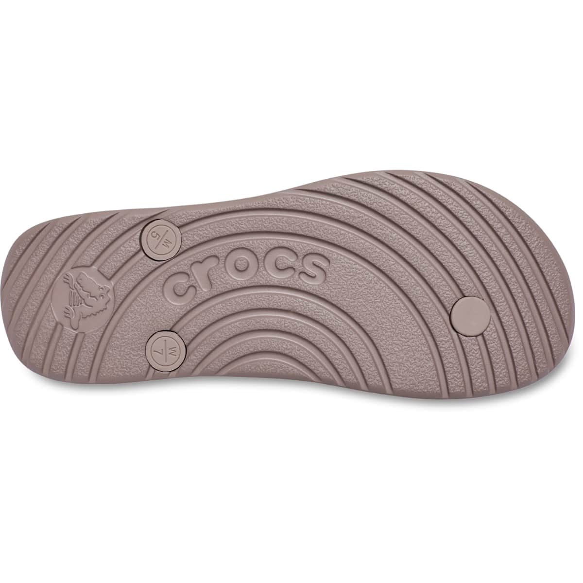 Crocs Adult Flip Flop Summer Sandals, Truffle, W11/M9