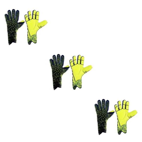 Advancent Portero de fútbol para adultos 6/7/8/9/10, portero para niños antideslizante profesional protección duradera fluorescente 7 Type1 NO1