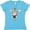 Aqua, variant on Inktastic Funny Cow Close Up Women's V-Neck T-Shirt