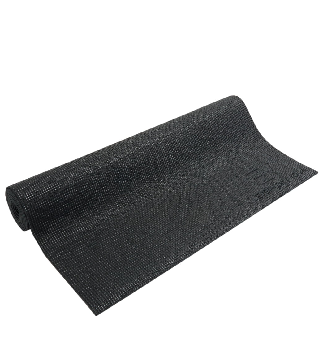 Everyday Yoga Lightweight 72-Inch Anti-Microbial Yoga Mat with Sticky Grip, Premium Materials