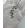 thumbnail image 5 of 14K White Gold Plated 2Ct Round Cut Lab Created Diamond Women's Stud Earring, 5 of 5
