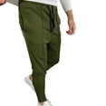 thumbnail image 5 of PEASKJP Men's Straight Fit Pants Slim-Fit Wrinkle-Resistant Flat-Front Stretch Pant, Green XXL, 5 of 5