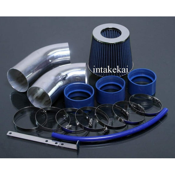 2009  2010 2011 HYUNDAI GENESIS SEDAN 3.8 3.8L V6 ENGINE AIR INTAKE KIT SYSTEMS (BLUE)