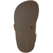 Wonder Nation Baby & Toddler Boys Two Strap Footbed Sandals