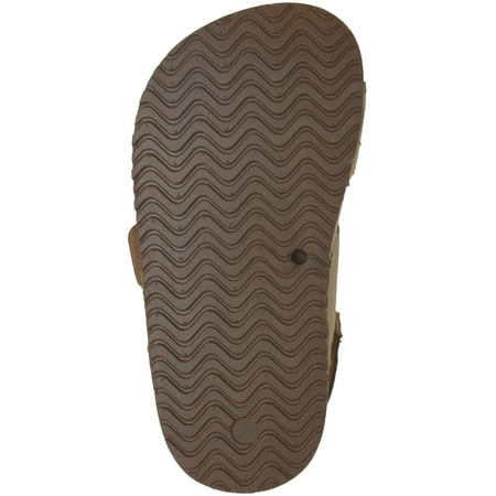 Wonder Nation Baby & Toddler Boys Two Strap Footbed Sandals