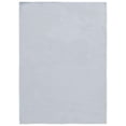 thumbnail image 3 of Safavieh Faux Rabbit Fur Davin Solid Machine Washable Slip Resistant Area Rug, Silver, 5' x 7', 3 of 13