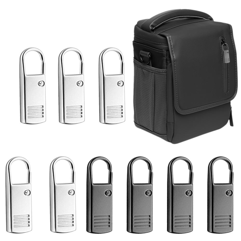Famure Zipper Pulls10Pcs Zipper Repair Kit for JacketsAlloy Latch