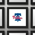 thumbnail image 2 of Gallery Pops MLB Philadelphia Phillies - Primary Club Logo Wall Art, Black Framed Version, 12" x 12", 2 of 5