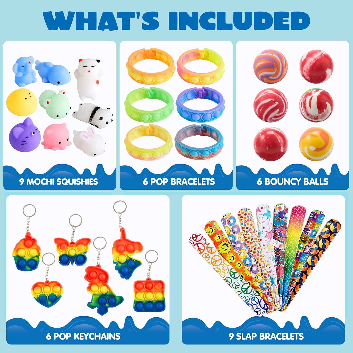 Joyfy 60 Piece Party Favors Set, Fidget Toys Assortment for Kids photo 4