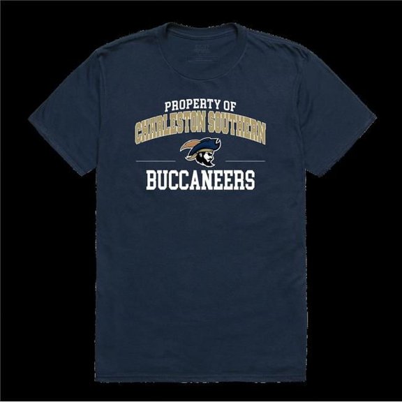 College of Charleston Southern Buccanneers Property College T-Shirt, Navy - 2XL