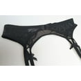 thumbnail image 2 of TVRtyle Women’s Black Metal Clips Sexy Garter Belts for Stockings S512, 2 of 6