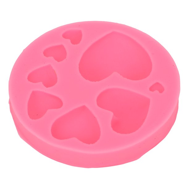 Modelo Para Hornear De Silicona, Herramienta Para Moldear Corazones, Uso Versátil, 8 Agujeros Para Decoración De Chocolate