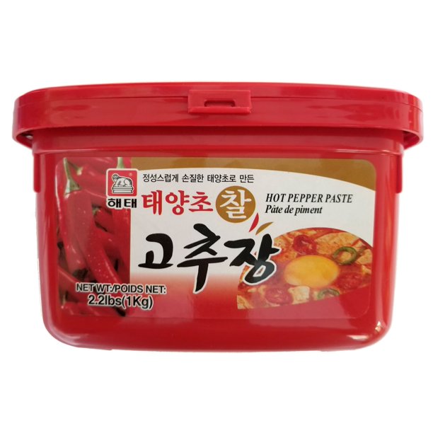 Haitai Taeyangcho CHAL Hot Pepper Paste 2.2lbs 1kg Gochujang 태양초 찰 고추장