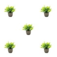 thumbnail image 2 of Decodeary Green Eco-friendly Artificial Money Tree In Pot Long-lasting Durability Realistic Appearance yellow babysbreath 5Set, 2 of 6