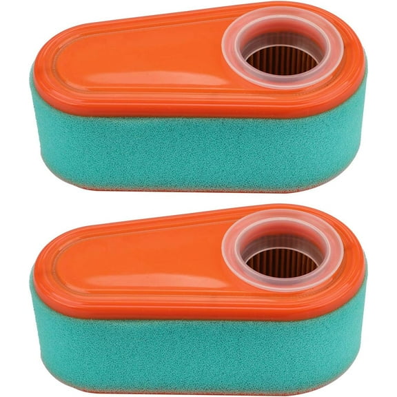 Pack-of-2 795066 796254 Air filter compatible with BS 775 775EX 800 800E 825E 850 850E 875EX 950E Series Engine HD775HW HU775AWD HU775BBC HU775H HU775HW Lawn Mower