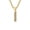 Gold 2, variant on Women's Men's Stainless Steel Full Diamond Lucky Number Pendant Basketball Athlete Necklace Gold 8