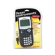 Texas Instruments TI-84Plus Graphing Calculator, LCD, Black