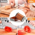 thumbnail image 6 of Rolling Knife Sharpener Kit - Compact Wooden Sharpener with 15° & 20° Magnetic Angle | Diamond Disc Knife Honing Tool | Professional Kitchen Use | Safe Sharpening for Home Cooking, 6 of 7