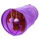 thumbnail image 4 of Pet Cat Tunnel Tubes Plegable Crinkle Kitten Rabbit Play Tunnels (Púrpura) Likrtyny Para estrenar, 4 of 9