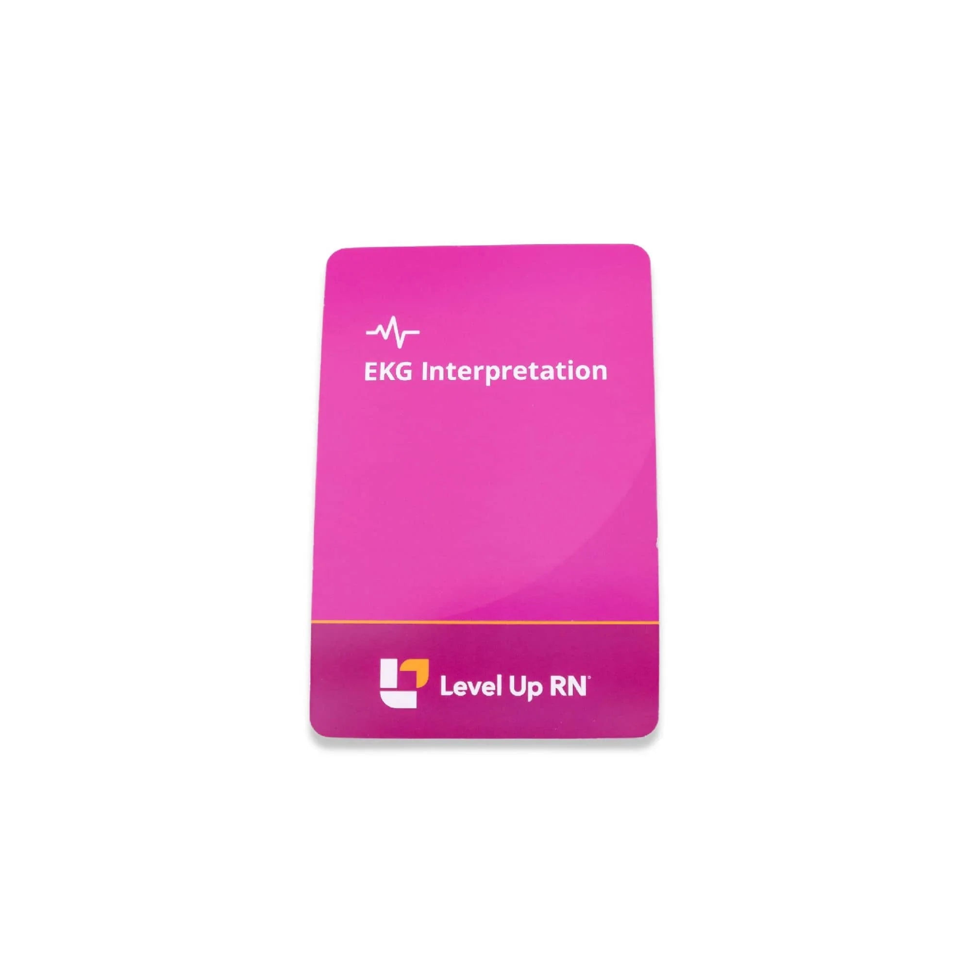 Level UP RN EKG Interpretation Flash Cards – for Nursing/EMT/Paramedic School (45 Cards)
