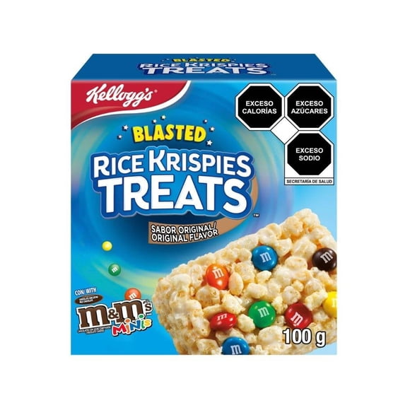 Barras de Cereal Kellogg's Rice Krispies Original MMs 100 g