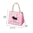 thumbnail image 3 of Dmlowu Lunch Bag Extra Large Lunch Box for Women Men Portable Durability Insulated Cooler Lunch Box for Home Office School Supplies, 3 of 4