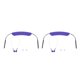 thumbnail image 2 of Wosthever Slicing Tool Stainless Steel Wire Bread Baking Kitchen DIY Pastry Leveler Accessories Layering Cake Kitchenware púrpura 2piezas Wosthever CBP372110, 2 of 6