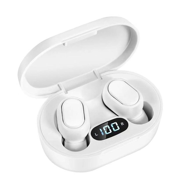 Auriculares E7S TWS Pantalla LED Auriculares 5.3 compatibles con Bluetooth (Blanco) Tmvgtek Para estrenar
