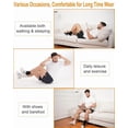 thumbnail image 4 of AFO Foot Drop Brace for Walking with Shoes, Drop Foot Brace Soft Night Splint for for Sleeping, Adjustable Foot Support (Left), 4 of 6