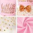 thumbnail image 5 of Younger Tree Baby Girl Birthday Dress Outfits Sleeveless Princess Party Tutu Skirt Summer Clothes Set for 2-3T, 5 of 7