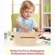 thumbnail image 4 of Tablero de práctica de letras de madera, herramienta de rastreo del alfabeto de doble cara para aprender a escribir ABC Juego de juguetes educativos para niños en edad preescolar de 3, 4 y 5 años Rojo Verde, 4 of 5