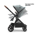 thumbnail image 4 of Mompush Ultimate2 Baby Stroller, Premium Convertible Full-Size Bassinet Stroller for Toddler, Newborn Stroller with Reversible Seat, One Hand Recline Pushchair Pram, Car Seat Adapter Included, 4 of 5