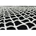 6mm Heavy Duty Replacement Lacrosse Goal Net (Round Corners) 6'x6x6
