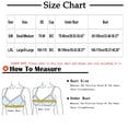thumbnail image 3 of Nmnitkp Sports Bras for Women No Underwire Wireless Comfort Lift Push Up Bralettes for Women with Support and Bra Extender Bra & Soft and Skin Friendly Oversize Bras, 3 of 4
