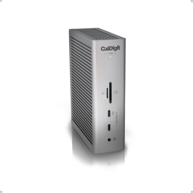 Dock CalDigit TS5 Thunderbolt 5 de 15 puertos con carga de 140 W