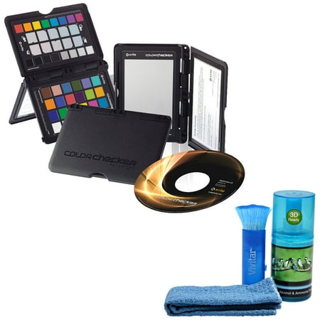 X-Rite Color/White Balance/Gray Card Checker Passport with Calibration & Capture Software with Cleaning Kit X-Rite Color/White Balance/Gray Card Checker Passport with Calibration & Capture Software with Cleaning Kit